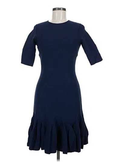 Pre-owned Ted Baker Cocktail Dress In Blue