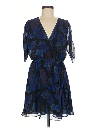 Pre-owned Ted Baker Cocktail Dress In Blue