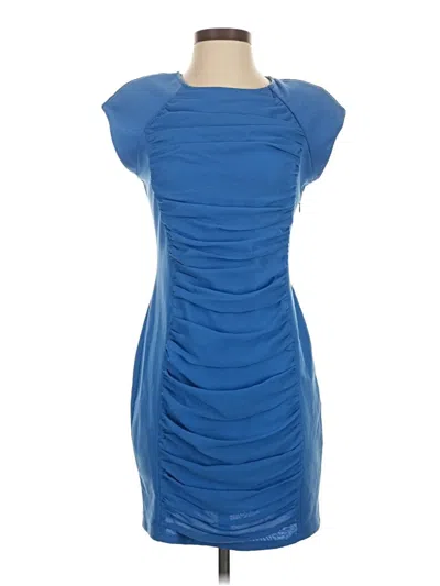 Pre-owned Ted Baker Cocktail Dress In Blue