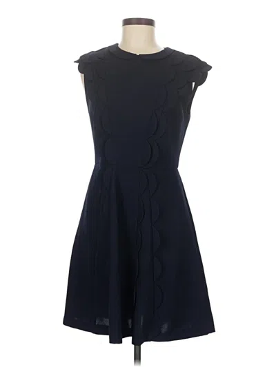 Pre-owned Ted Baker Cocktail Dress In Blue