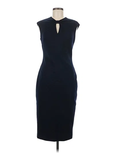 Pre-owned Ted Baker Cocktail Dress In Blue