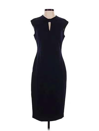 Pre-owned Ted Baker Cocktail Dress In Blue