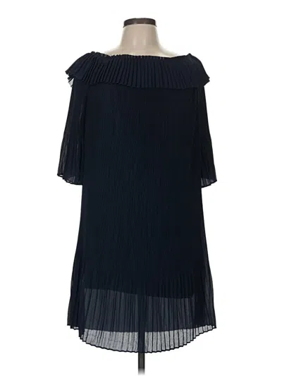 Pre-owned Ted Baker Cocktail Dress In Blue