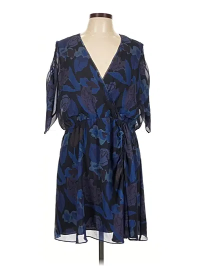 Pre-owned Ted Baker Cocktail Dress In Blue