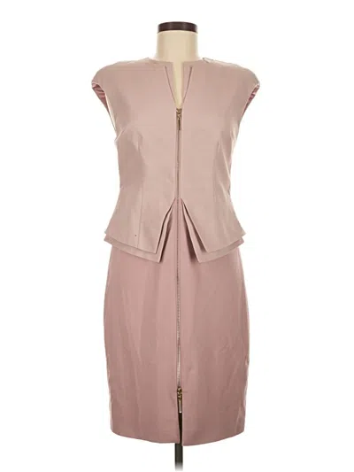 Pre-owned Ted Baker Cocktail Dress In Brown