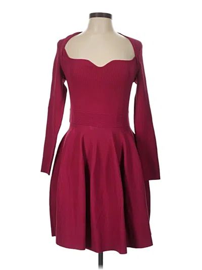 Ted Baker Cocktail Dress In Burgundy