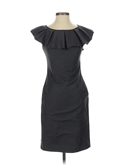 Pre-owned Ted Baker Cocktail Dress In Gray