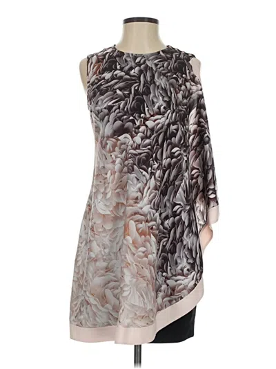 Pre-owned Ted Baker Cocktail Dress In Gray