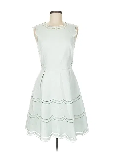 Pre-owned Ted Baker Cocktail Dress In Green