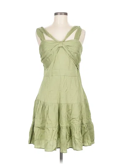 Pre-owned Ted Baker Cocktail Dress In Green