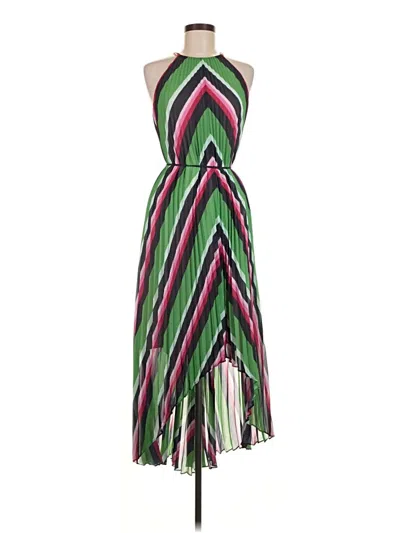 Pre-owned Ted Baker Cocktail Dress In Green