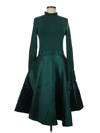 Pre-owned Ted Baker Cocktail Dress In Green