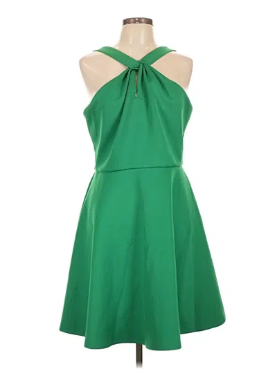 Pre-owned Ted Baker Cocktail Dress In Green