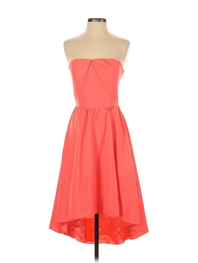 Pre-owned Ted Baker Cocktail Dress In Orange