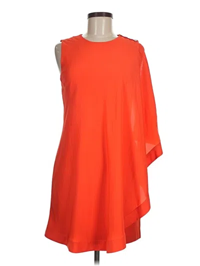 Pre-owned Ted Baker Cocktail Dress In Orange