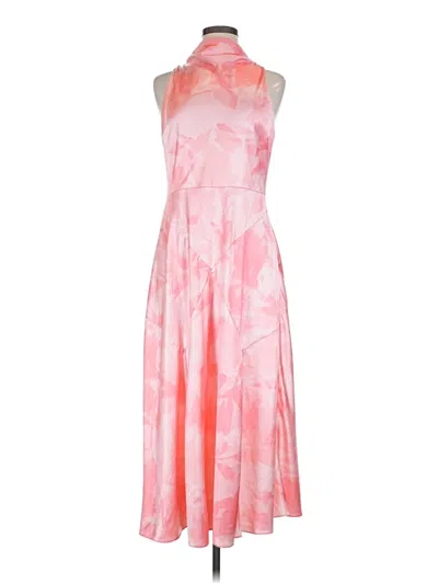 Pre-owned Ted Baker Cocktail Dress In Pink