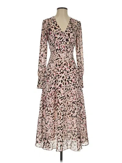 Pre-owned Ted Baker Cocktail Dress In Pink
