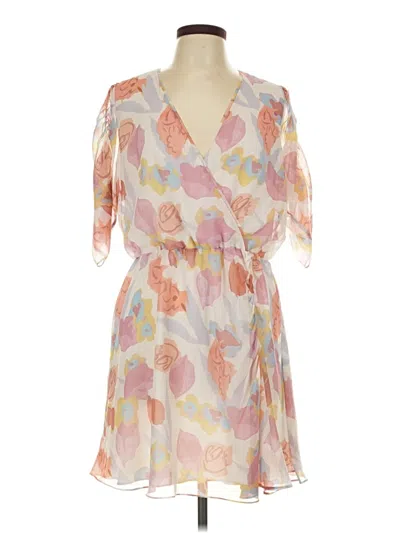 Pre-owned Ted Baker Cocktail Dress In Pink