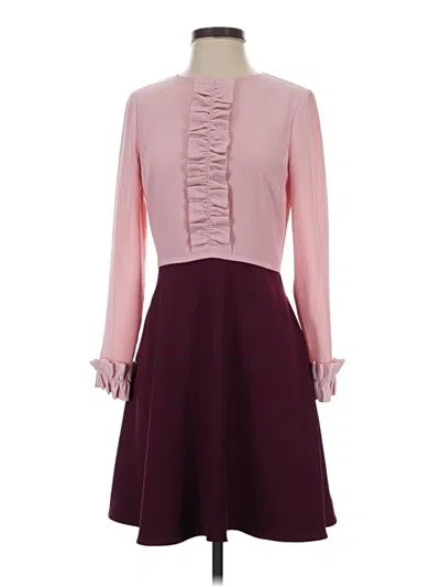 Pre-owned Ted Baker Cocktail Dress In Pink