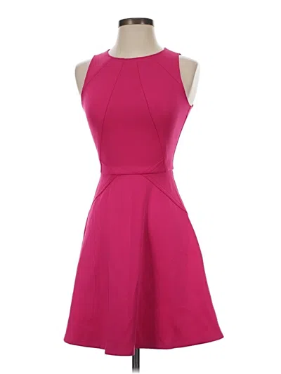 Pre-owned Ted Baker Cocktail Dress In Pink
