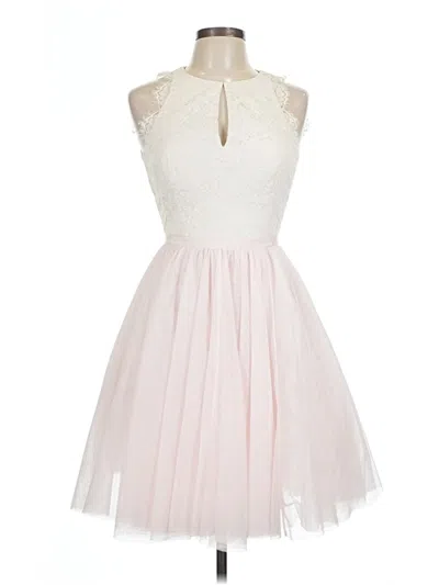 Pre-owned Ted Baker Cocktail Dress In Pink