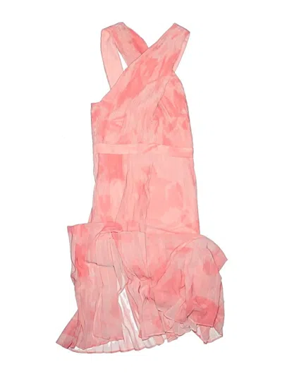 Pre-owned Ted Baker Cocktail Dress In Pink