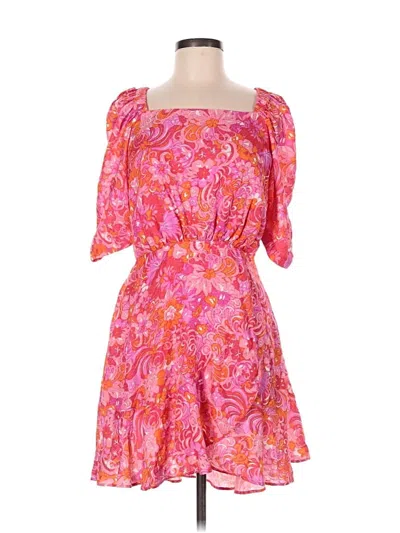 Pre-owned Ted Baker Cocktail Dress In Pink