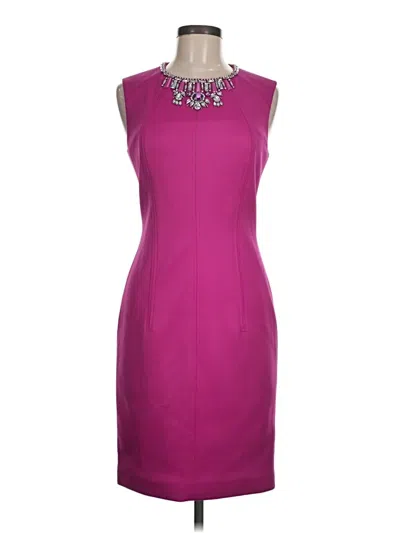 Pre-owned Ted Baker Cocktail Dress In Purple