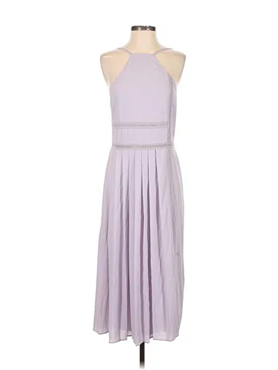 Pre-owned Ted Baker Cocktail Dress In Purple
