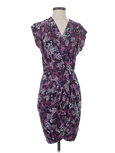 Pre-owned Ted Baker Cocktail Dress In Purple