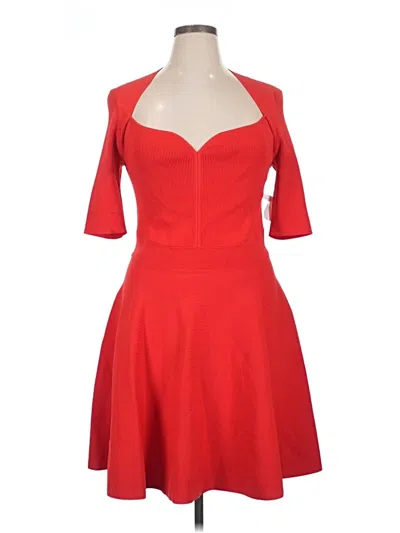 Pre-owned Ted Baker Cocktail Dress In Red