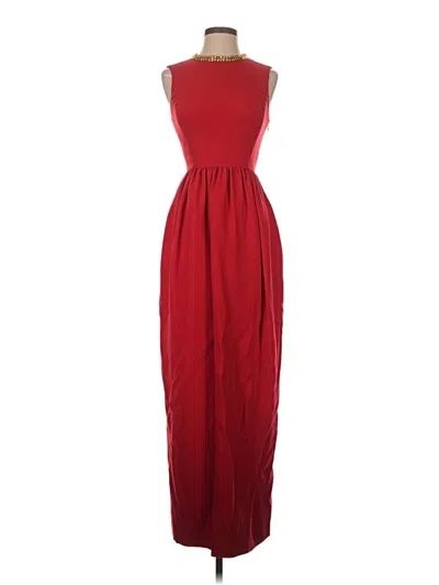 Pre-owned Ted Baker Cocktail Dress In Red