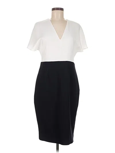 Pre-owned Ted Baker Cocktail Dress In White