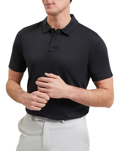 Ted Baker Connall Soft Touch Polo Shirt In Black