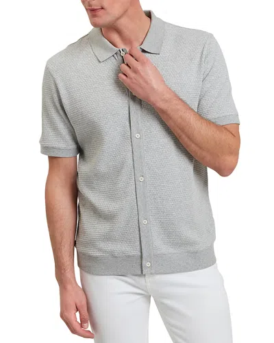 Ted Baker Connyr Polo In Light Grey