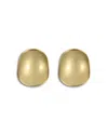 Ted Baker Conya Concave Large Stud Earrings In Green