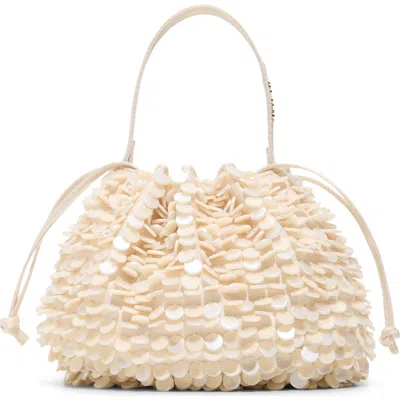 Ted Baker Coral Embellished Bag In Neutral
