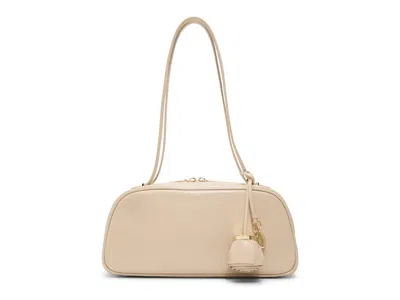 Ted Baker Cordelia Leather Shoulder Bag In Beige