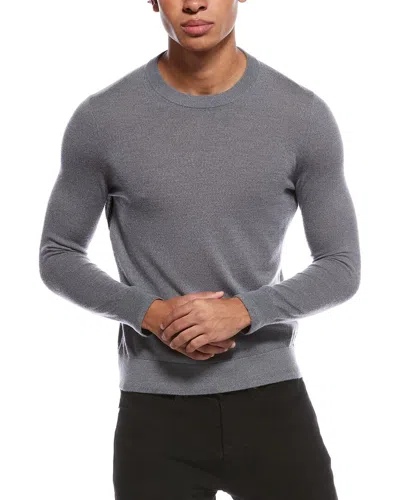 Ted Baker Core Wool Sweater In Gray