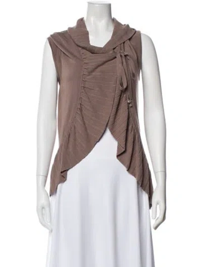 Pre-owned Ted Baker Cowl Neck Sweater In Neutral