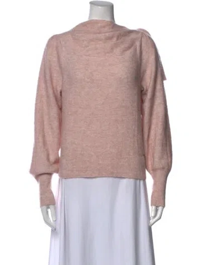 Pre-owned Ted Baker Cowl Neck Sweater W/ Tags In Pink