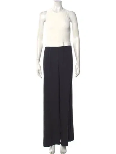 Pre-owned Ted Baker Crew Neck Jumpsuit In Black