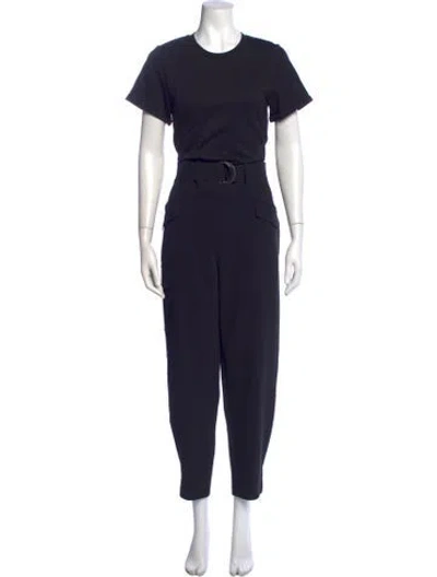 Pre-owned Ted Baker Crew Neck Jumpsuit In Blue