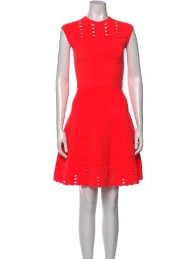 Pre-owned Ted Baker Crew Neck Mini Dress W/ Tags In Pink