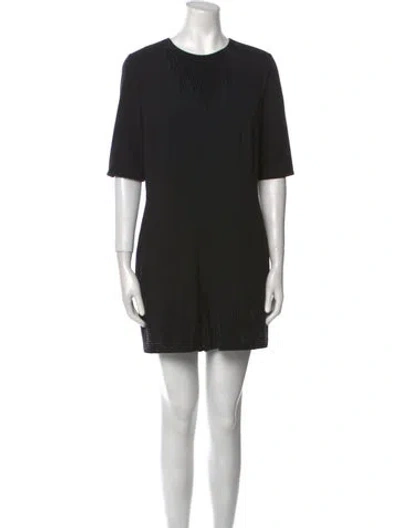 Pre-owned Ted Baker Crew Neck Romper In Black