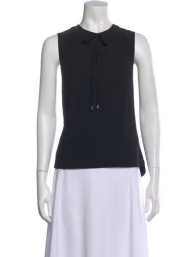 Pre-owned Ted Baker Crew Neck Sweater In Black