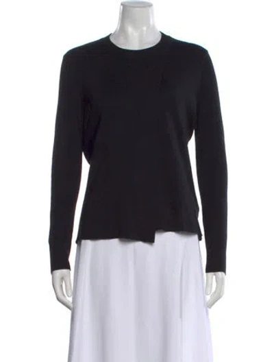 Pre-owned Ted Baker Crew Neck Sweater In Black