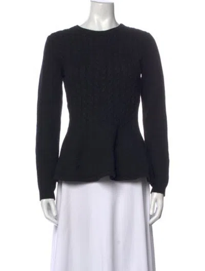 Pre-owned Ted Baker Crew Neck Sweater In Blue