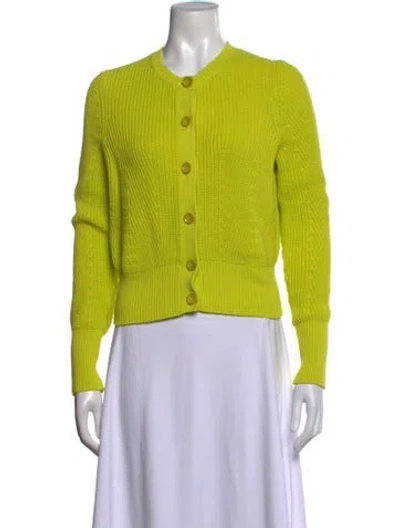 Pre-owned Ted Baker Crew Neck Sweater In Green