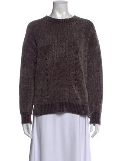 Pre-owned Ted Baker Crew Neck Sweater In Grey